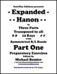 Expanded Hanon #1 piano sheet music cover